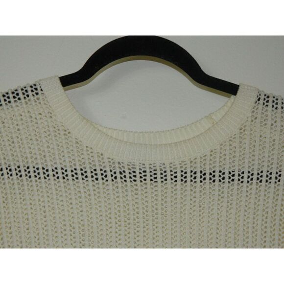 & Other Stories Sweater Ivory‎ Open Crochet Open Knit Women Size Small - Picture 6 of 8